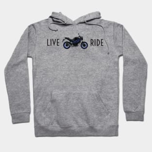 Live Ride Motorcycle Suzuki SV650 Hoodie